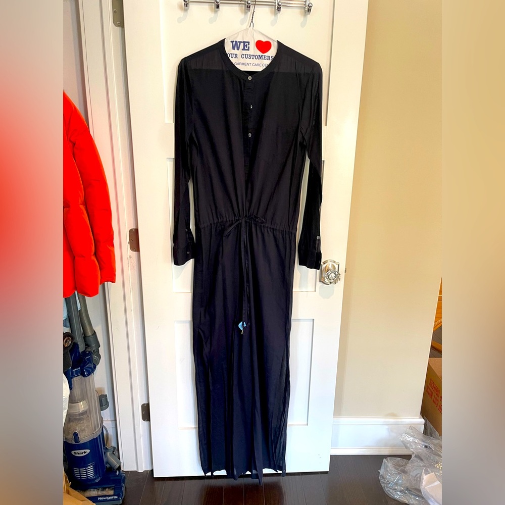 Theory Maxi Shirtdress